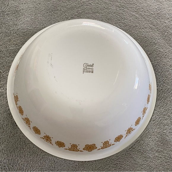 Corelle Butterfly Gold Serving Bowl - Picture 4 of 4